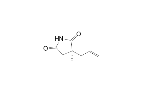 (3S)-3-allyl-3-methyl-pyrrolidine-2,5-dione