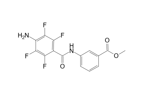 Methyl 3-(4-Amino-2,3,5,6-tetrafluorobenamido)benzoate