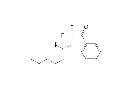 1,1-Difluoro-3-iodooctyl Phenyl Ketone