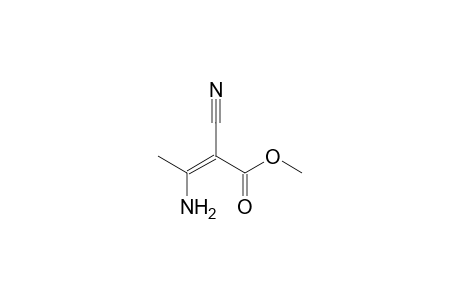 (Z)-3-amino-2-cyano-2-butenoic acid methyl ester