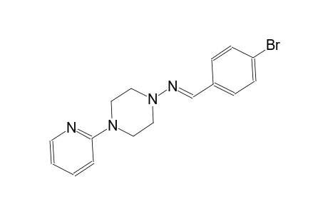 1-piperazinamine, N-[(E)-(4-bromophenyl)methylidene]-4-(2-pyridinyl)-