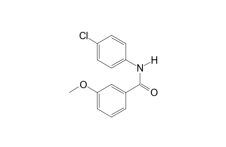 N-(4-Chlorophenyl)-3-methoxybenzamide