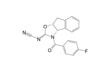 [(3aS,8aR)-3-(4-Flulrobenzoyl)-3,3a,8,8a-tetrahydro-2H-indeno[1,2-d][1,3]oxazol-2-ylidene]cyanamide