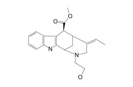 METHYL-(1RS,5SR,6SR)-4-(E)-ETHYLIDENE-2-(2-HYDROXYETHYL)-1,2,3,4,5,6-HEXAHYDRO-1,5-METHANOAZOCINO-[3,4-B]-INDOLE-6-CARBOXYLATE