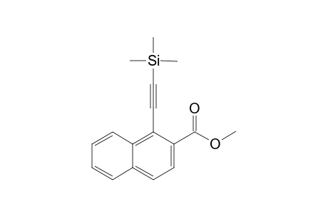 Methyl {1-(2-Trimethylsilyl)-1-ethynyl}-2-naphthoate