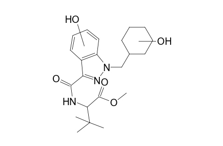 MDMB-CHMINACA-M (di-HO-) isomer 1 MS2