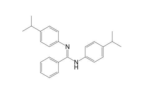 Benzenecarboximidamide, N,N'-bis[4-(1-methylethyl)phenyl]-
