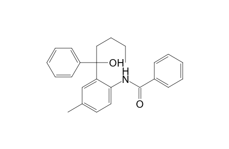 Benzamide, N-[2-(1-hydroxy-2,2-dimethyl-1-phenylpropyl)-4-methylphenyl]-