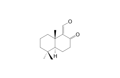 (1Z,4aS,8aS)-1-(hydroxymethylidene)-5,5,8a-trimethyl-3,4,4a,6,7,8-hexahydronaphthalen-2-one