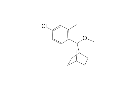 7-(4-Chloro-2-methylphenyl)-7-methoxynorbornane