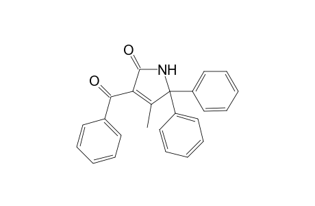 3-Benzoyl-4-methyl-5,5-diphenyl-1,5-dihydro-2H-pyrrol-2-one