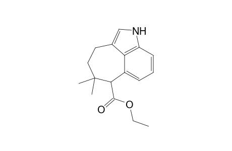 Ethyl 3,4,5,6-tetrahydro-5,5-dimethyl-1H-cyclohepta[cd]indole-6-carboxylate