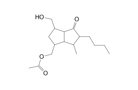 [6-Hydroxymethyl-2-butyl-3-methyl-1-oxooctahydropentalen-4-yl]methyl acetate