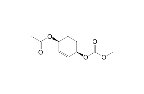 (1S,4R)-4-Acetoxy-2-cyclohexenyl methyl carbonate