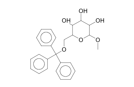 .alpha.-Methyl 6-O-tritylmannoside