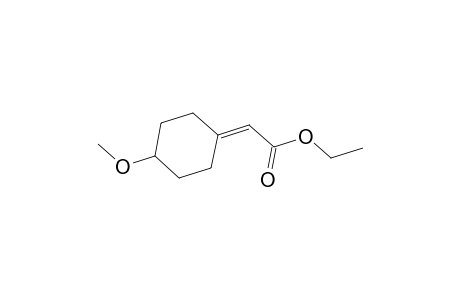 Acetic acid, (4-methoxycyclohexylidene)-, ethyl ester