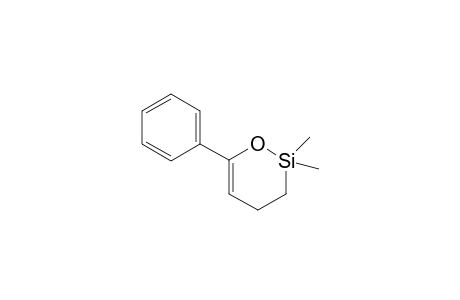 1,1-Dimethyl-1-sila-2-oxa-3-phenyl-3-cyclohexene