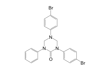 1,5-bis(4-bromophenyl)-3-phenyl-1,3,5-triazinan-2-one
