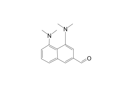 4,5-bis(Dimethylamino)naphthalene-2-carbaldehyde