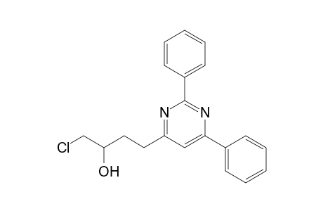 1-Chloro-4-(2,6-diphenylpyrimidin-4-yl)butan-2-ol