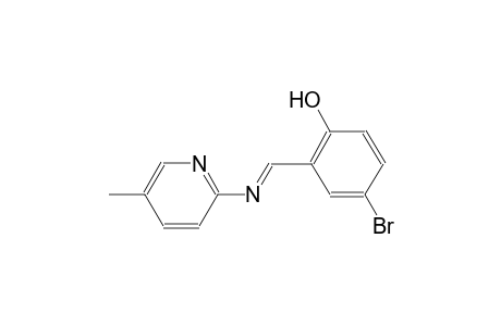 phenol, 4-bromo-2-[(E)-[(5-methyl-2-pyridinyl)imino]methyl]-