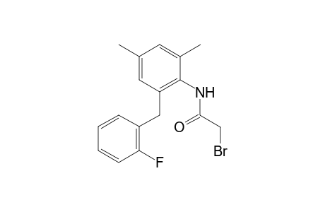 2-Bromo-N-(2-(2-fluorobenzyl)-4,6-dimethylphenyl)acetamide