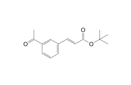 tert-Butyl (2E)-3-(3-acetylphenyl)-2-propenoate