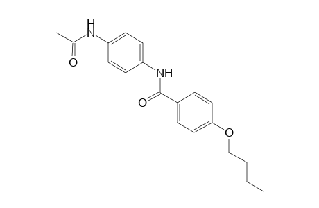 N-(4-Acetylamino-phenyl)-4-butoxy-benzamide