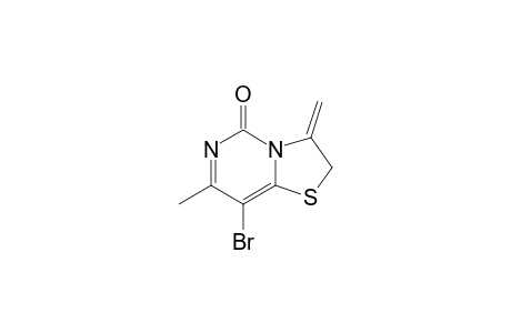 5H-Thiazolo[3,2-c]pyrimidin-5-one, 8-bromo-2,3-dihydro-7-methyl-3-methylene-