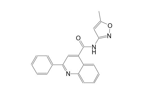 N-(5-methyl-3-isoxazolyl)-2-phenyl-4-quinolinecarboxamide