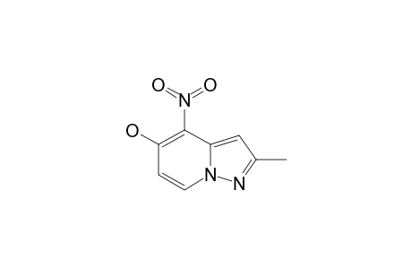 2-METHYL-4-NITROPYRAZOLO-[1,5-A]-PYRIDIN-5-OL
