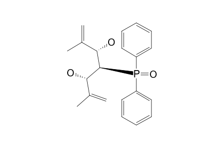 (3RS,4SR,5SR)-4-DIPHENYLPHOSPHINOYL-2,6-DIMETHYLHEPTA-1,6-DIEN-3,5-DIOL;anti-anti-ISOMER