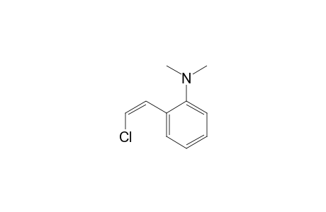 (Z)-2-Chloro-1-(o-N,N-dimethylaminophenyl)ethene