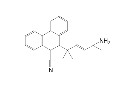 10-(trans-4-Amino-1,1,4-trimethylpent-2-enyl)-9-cyano-9,10-dihydrophenanthrene