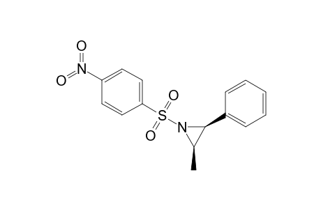 cis-N-p-Nitrobenzenesulfonyl-2-methyl-3-phenylaziridine