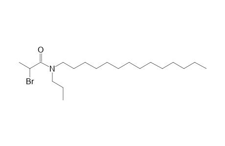 Propionamide, 2-bromo-N-propyl-N-tetradecyl-