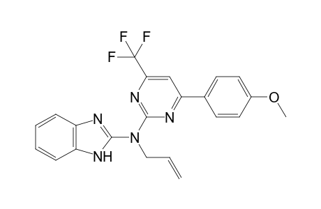 N-Allyl-N-[6-(4-methoxyphenyl)-4-(trifluoromethyl)pyrimidin-2-yl]-1H-benzo[d]imidazol-2-amine