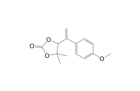 4,4-Dimethyl-5-[1-(4-methoxyphenyl)ethenyl]-1,3-dioxolan-2-one
