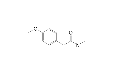 Acetamide, 2-(4-methoxyphenyl)-N-methyl-