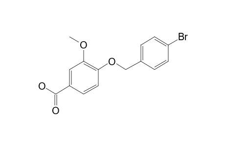 4-[(4-Bromobenzyl)oxy]-3-methoxybenzoic acid