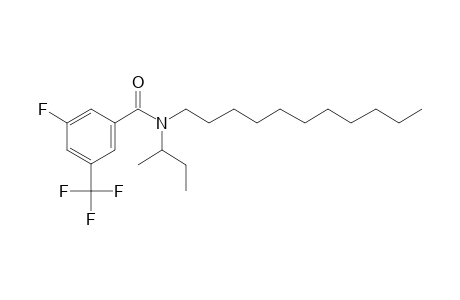 Benzamide, 3-fluoro-5-trifluoromethyl-N-(2-butyl)-N-undecyl-