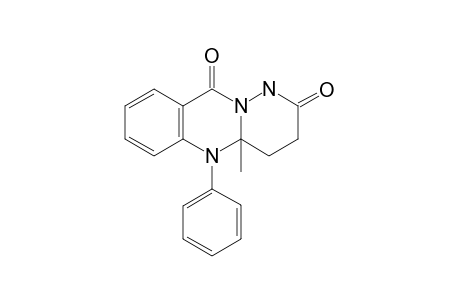 4a-Methyl-10-phenyl-3,4,4a,10-tetrahydro-1,9a,10-triaza-anthracene-2,9-dione