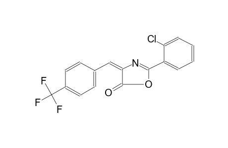 (4E)-2-(2-Chlorophenyl)-4-[4-(trifluoromethyl)benzylidene]-1,3-oxazol-5(4H)-one