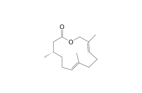 (3S,6E,10E)-3,7,11-Dodec-6,10-dien-12-olide