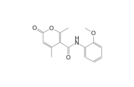 N-(2-methoxyphenyl)-4,6-dimethyl-2-oxo-2H-pyran-5-carboxamide