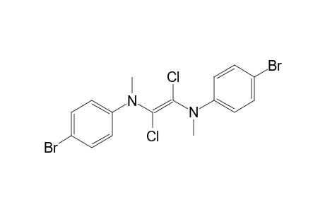 1,2-Bis[N-methyl-N-(p-bromophenyl)amino]-1,2-dichloroethene