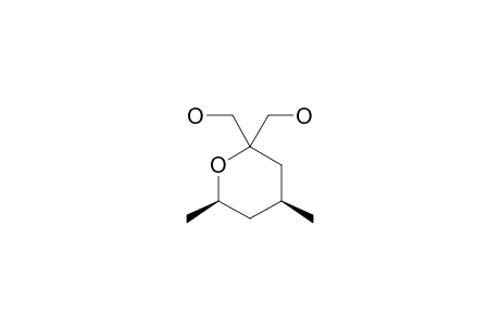 2,2-DIHYDROXYMETHYL-CIS-4,6-DIMETHYLTETRAHYDROPYRAN