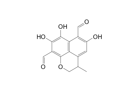 5,12-epoxy-2,7,8-trihydroxy-cadalene-14,15-dial