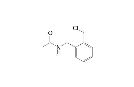 Acetamide, N-[[2-(chloromethyl)phenyl]methyl]-