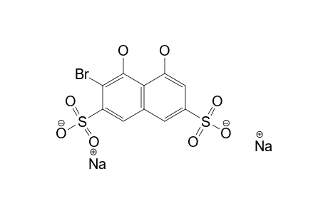 3-BROMO-4,5-DIHYDROXY-2,7-NAPHTHALENEDISULPHONIC-ACID;DISODIUM-SALT